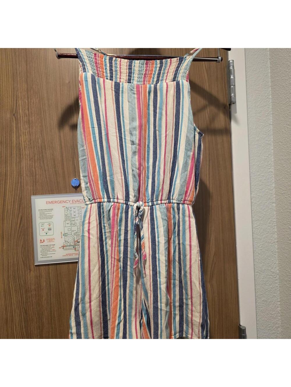 Staccato Women's Striped Sleeveless Romper Size Small